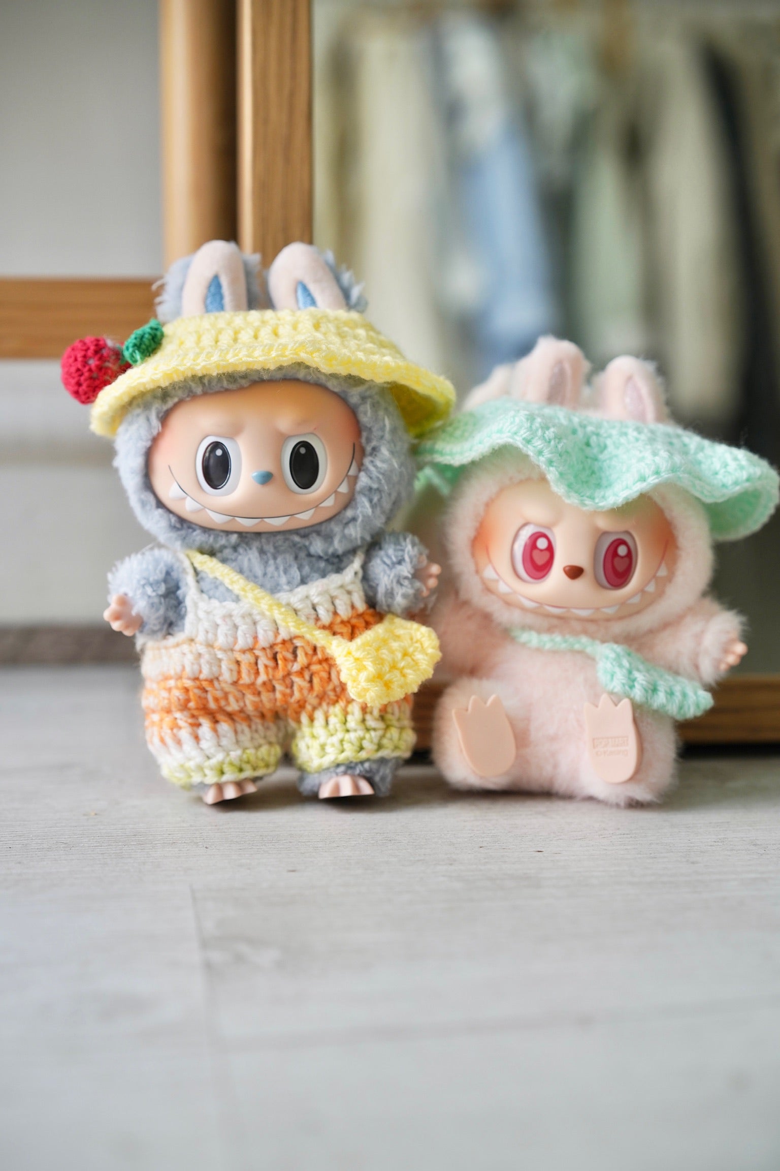 Handmade Rainbow Dungarees