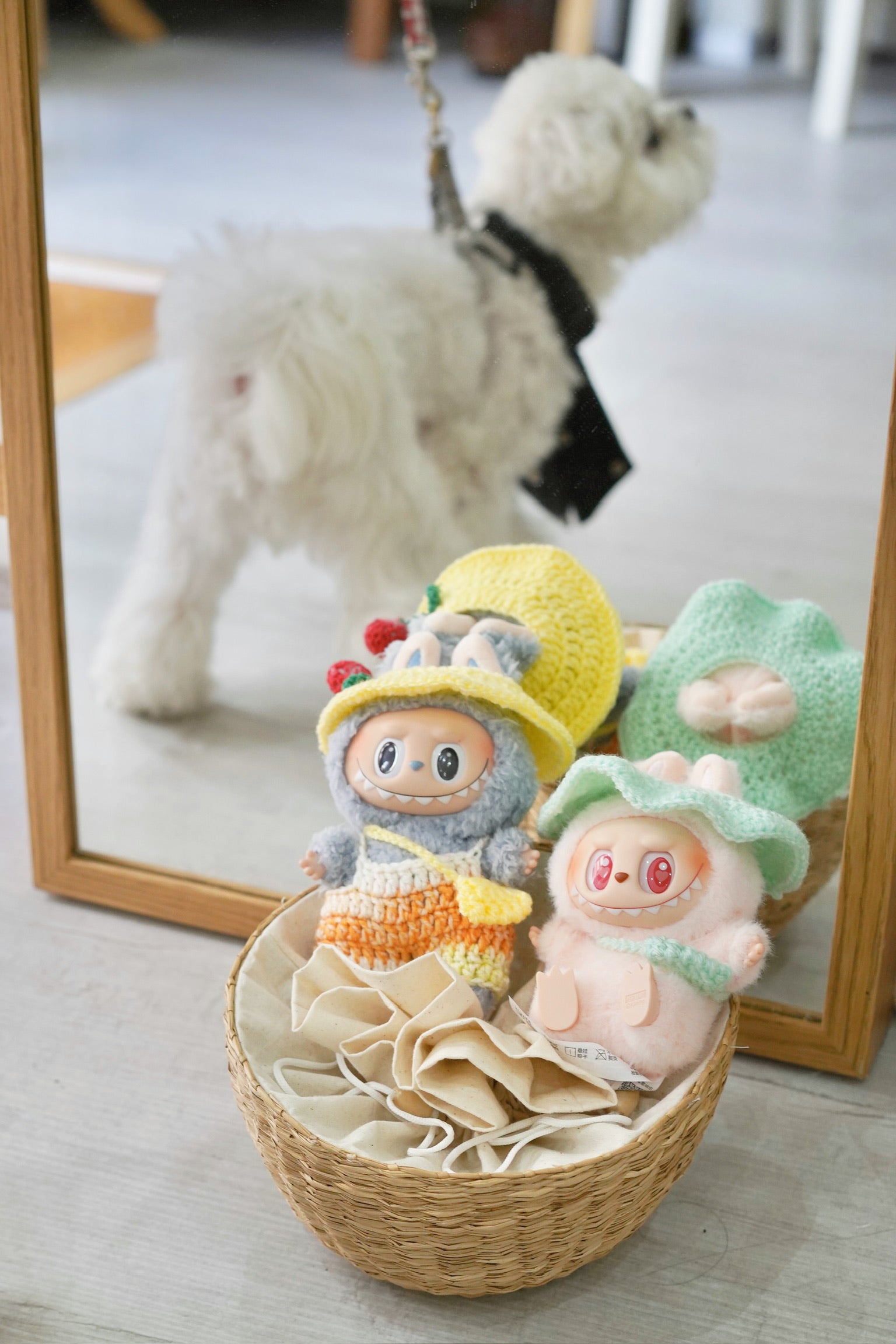 Handmade Rainbow Dungarees