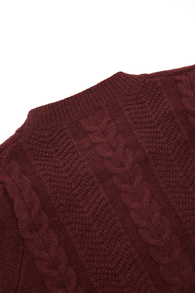 Clive Bell Cardigan (Burgundy)