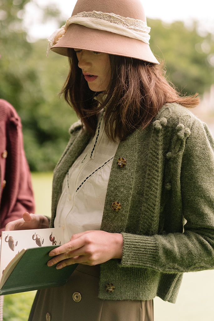 Clive Bell Cardigan (Moss)