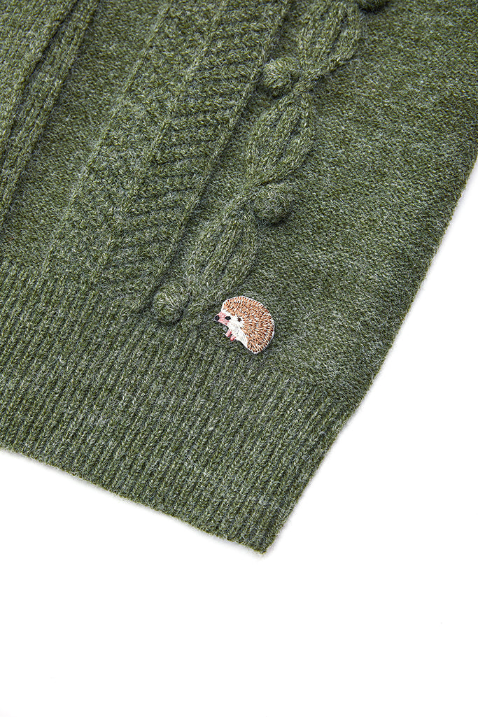Clive Bell Cardigan (Moss)