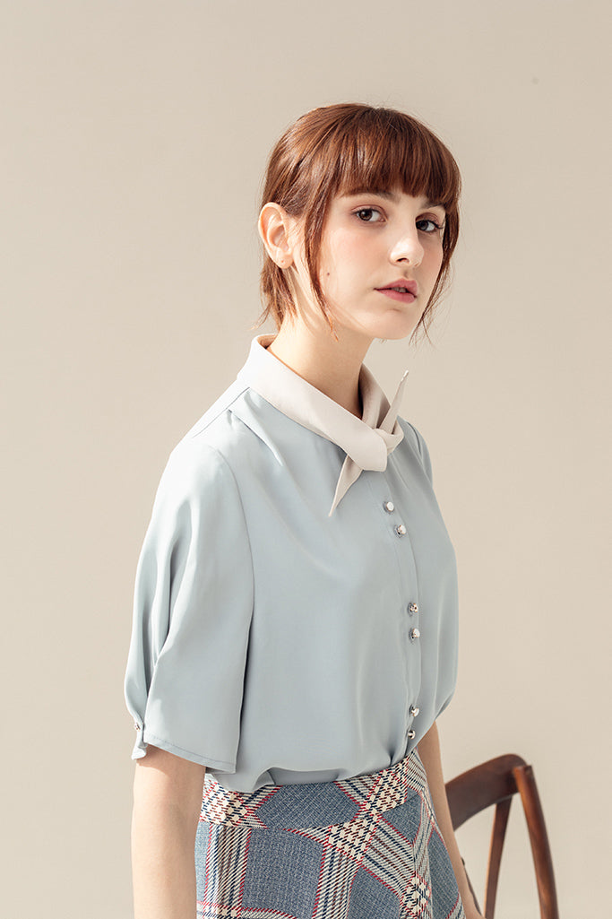 Colette Shirt (Blue)