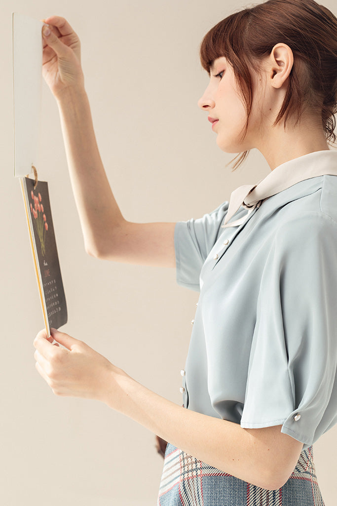 Colette Shirt (Blue)