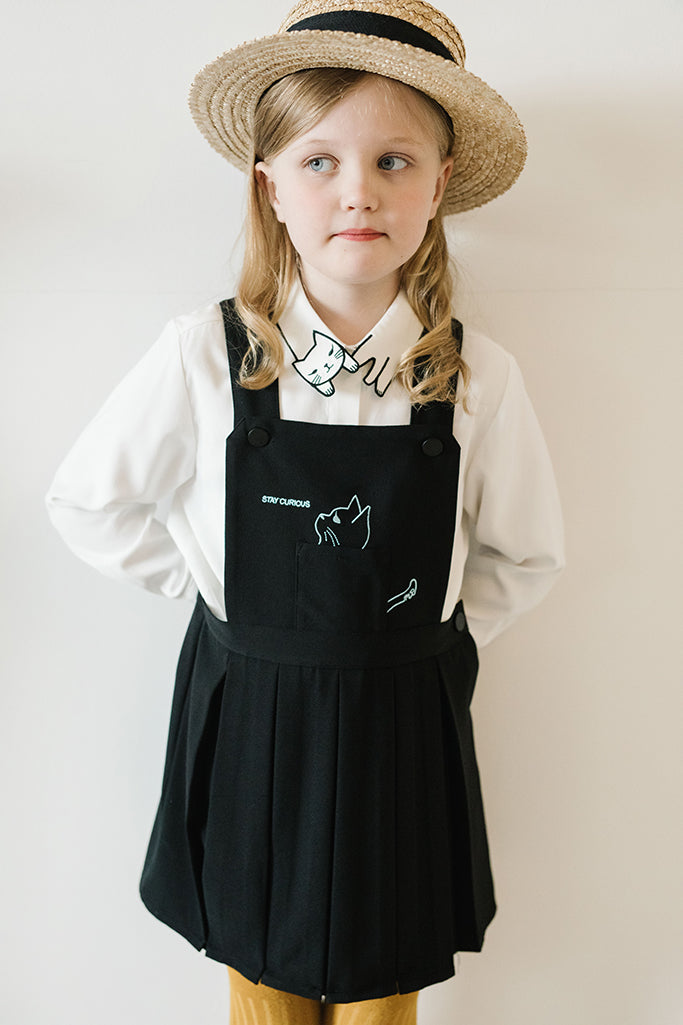 Cool Cat Pinafore (Girls)