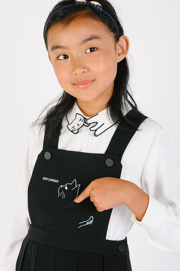 Cool Cat Pinafore (Girls)