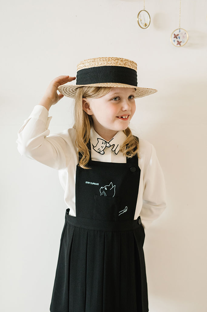 Cool Cat Pinafore (Girls)