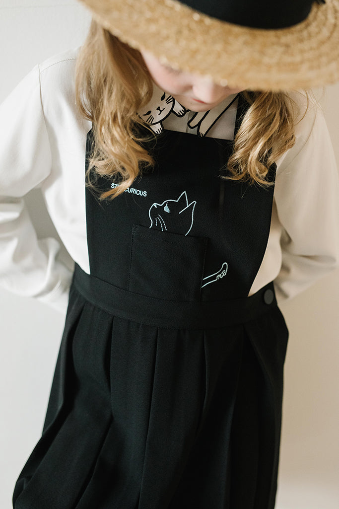 Cool Cat Pinafore (Girls)