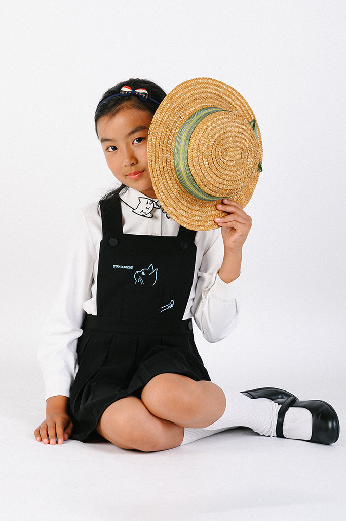 Cool Cat Pinafore (Girls)