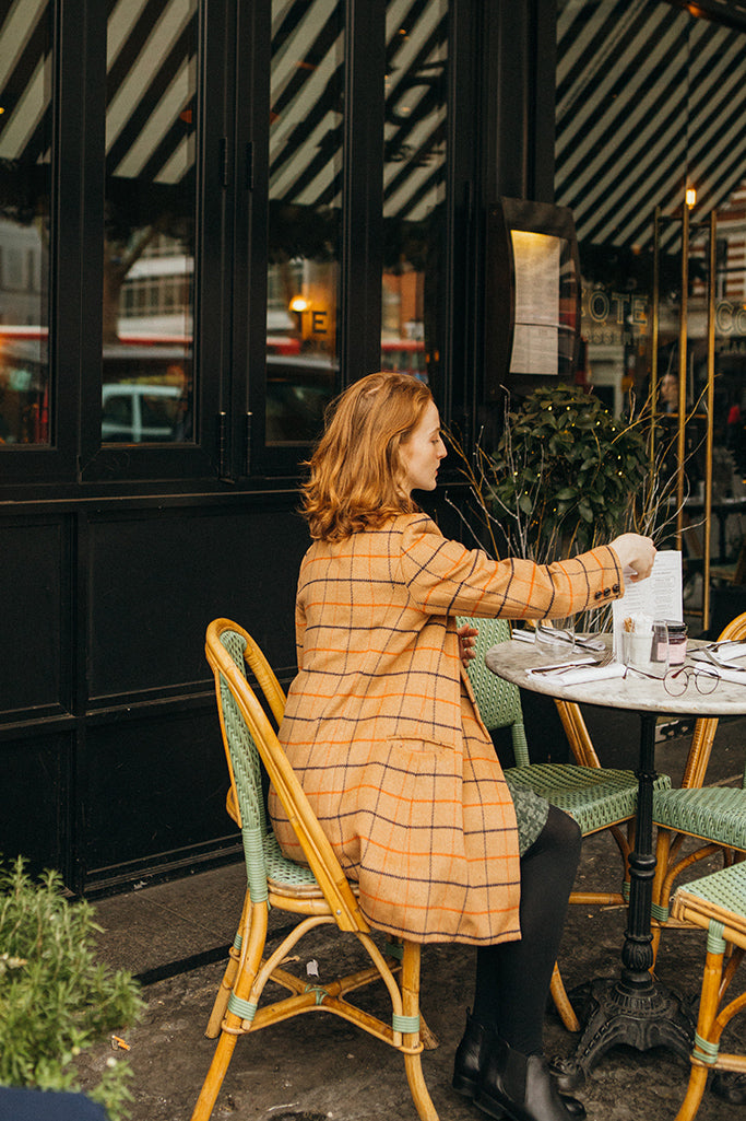 Darlington Coat (Camel Check)
