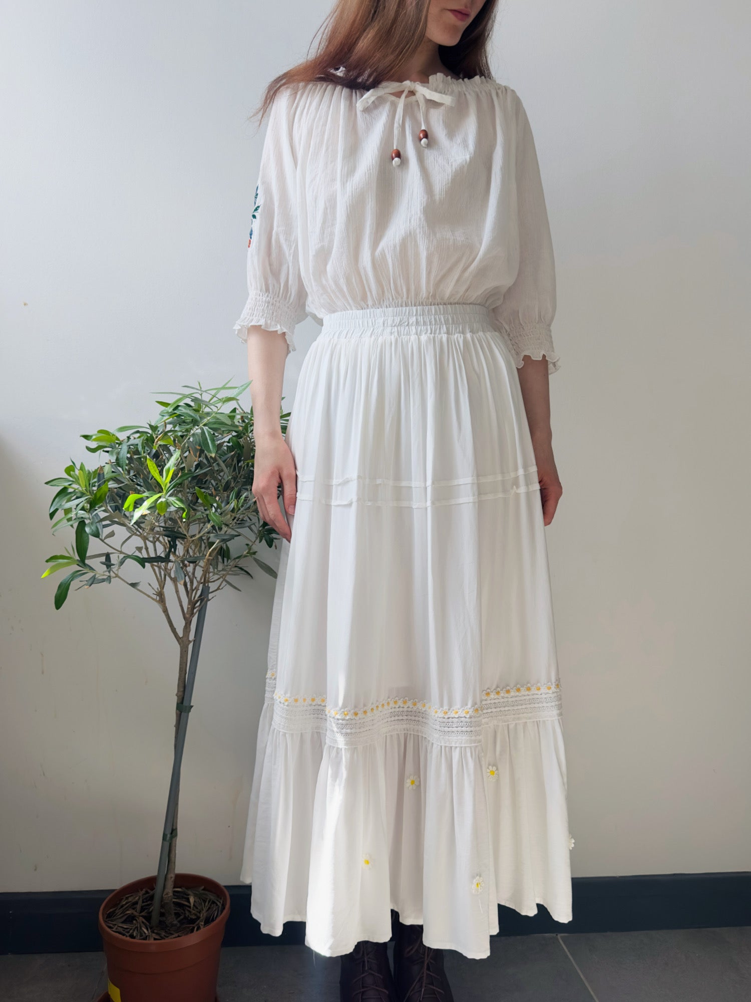 Dreamy Daisy Tiered Skirt