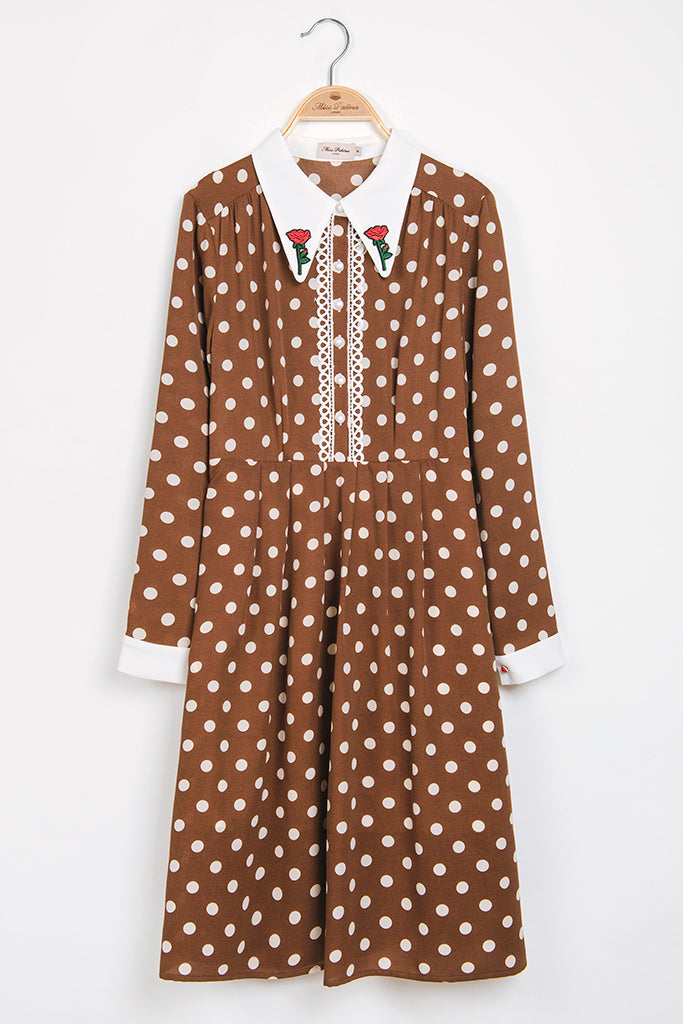 English Rose Dress (Caramel)