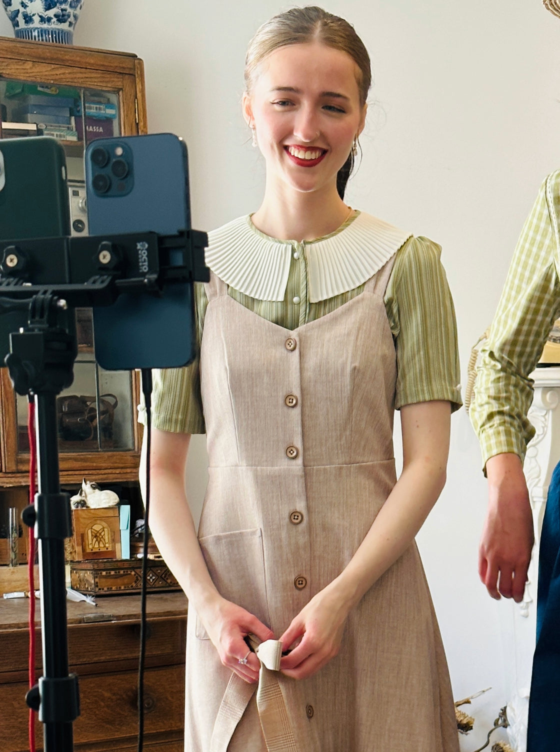 English Oak Pinafore