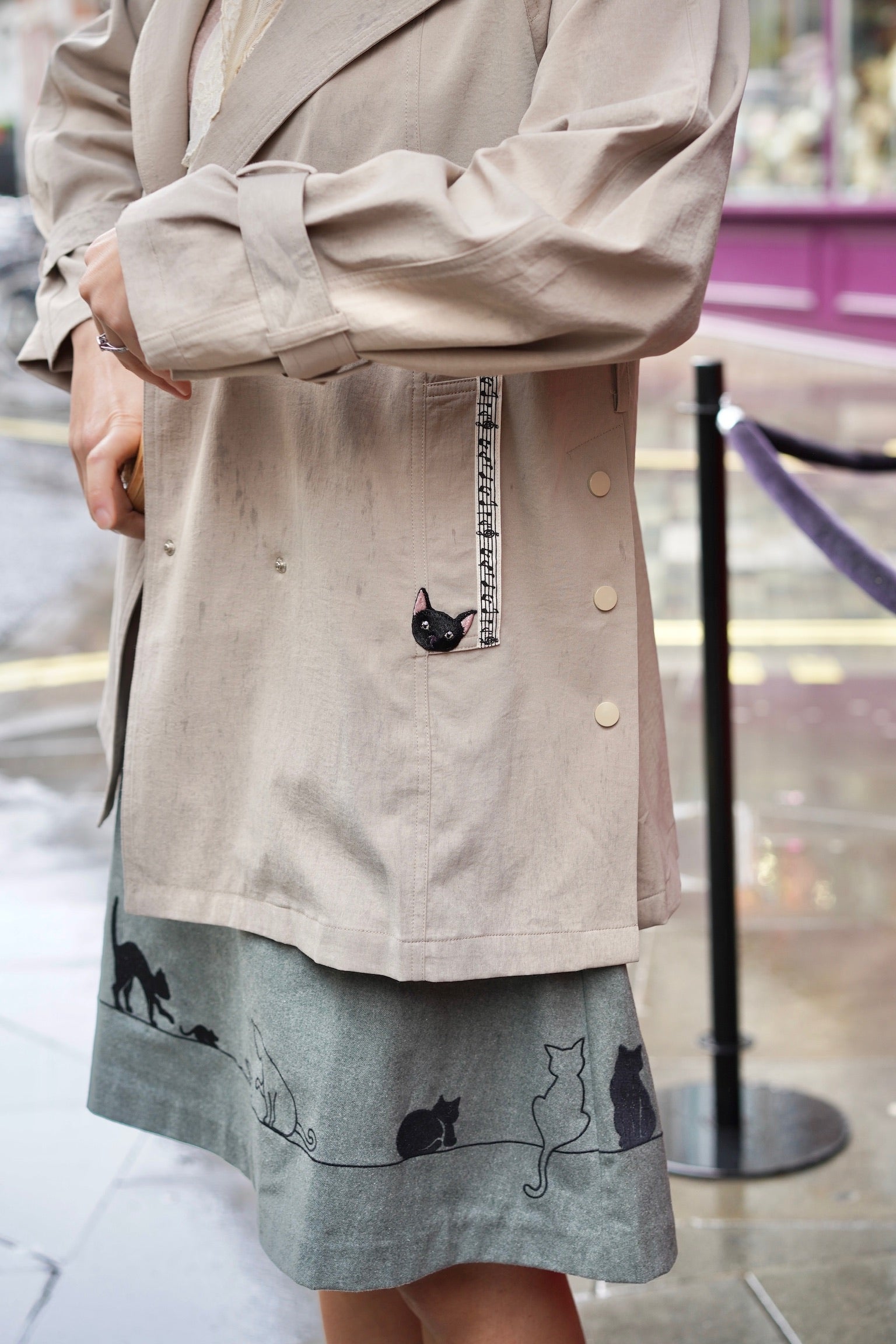 Enola Lightweight Trench Coat