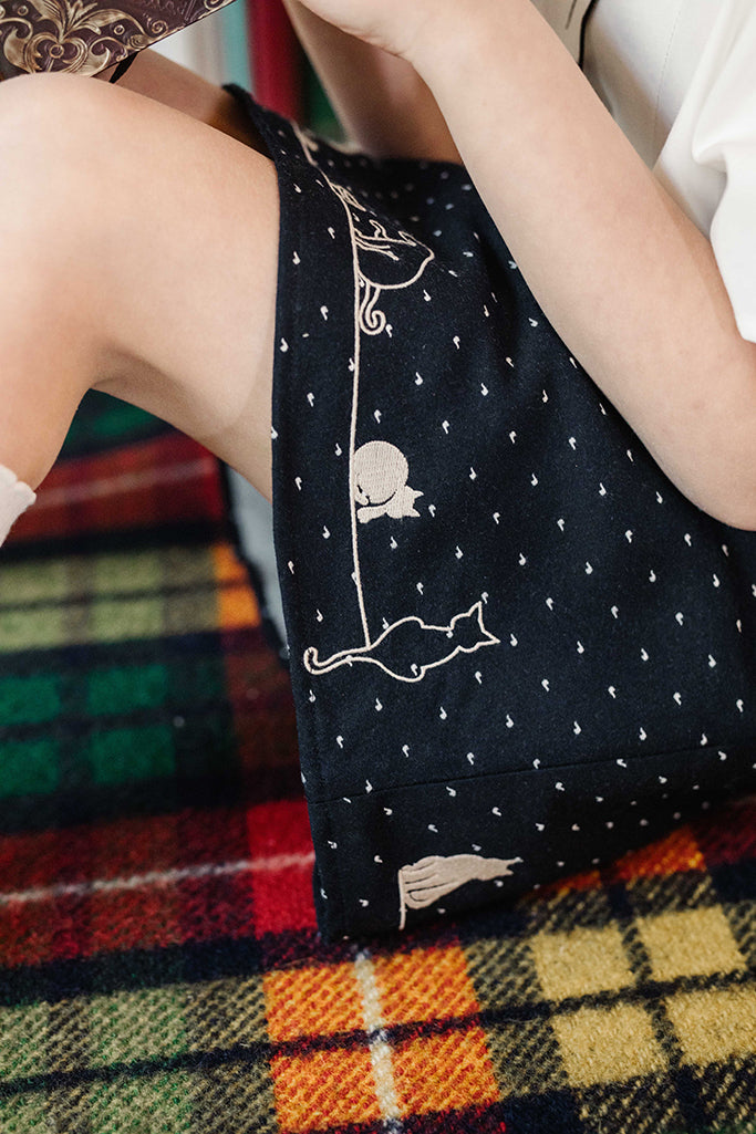 Feline Fling Mini Skirt (Girls)