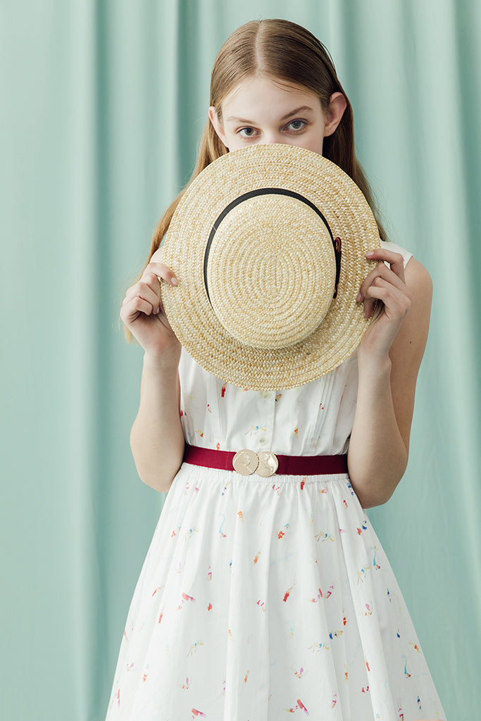 Feline Mintage Belt  (Red)