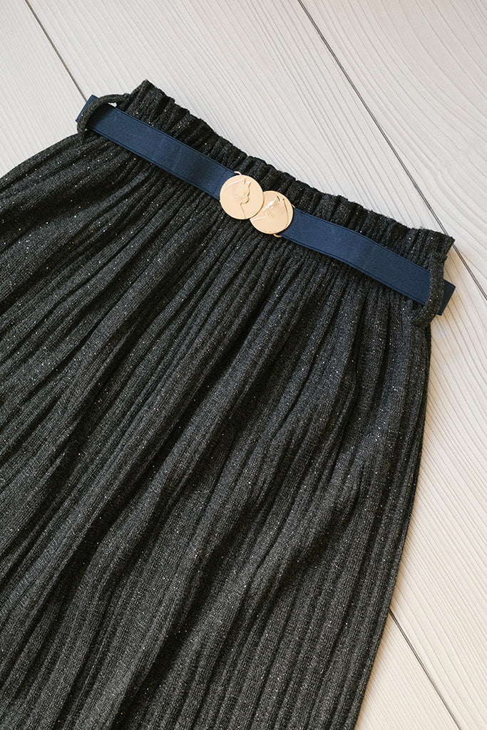 Feline Mintage Belt (Navy)