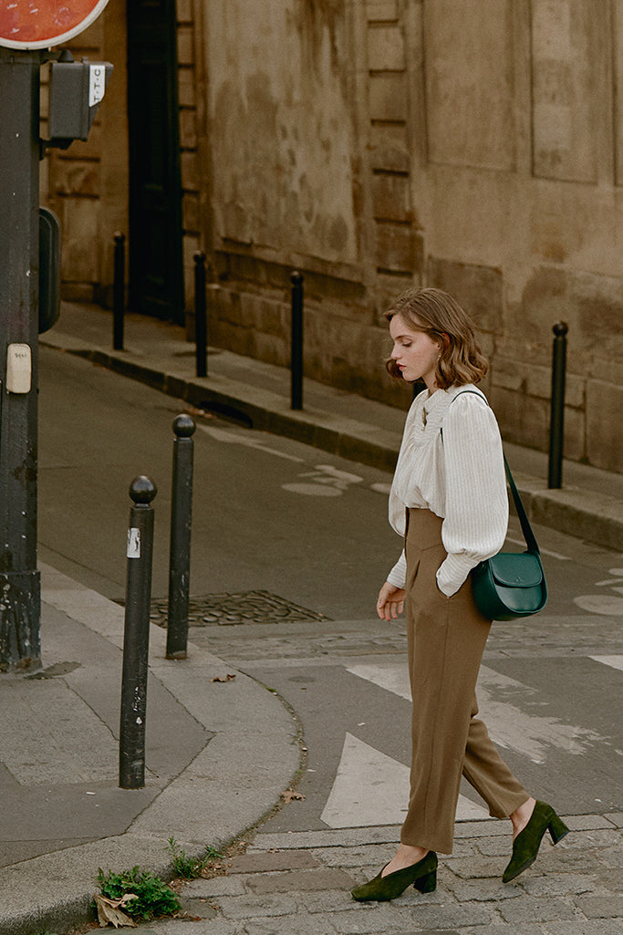Fleur High-rise Trousers