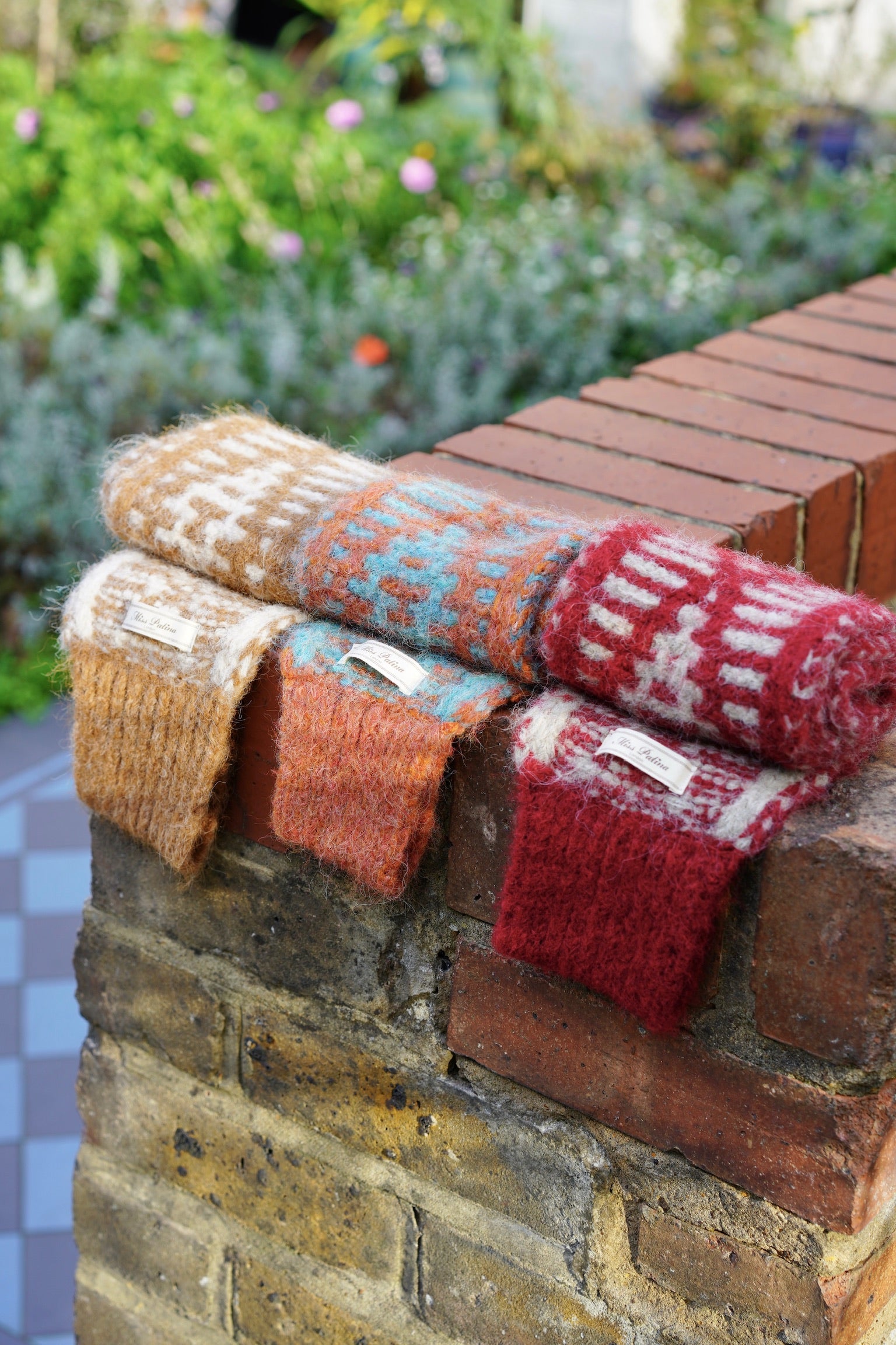 Folk Tale Fluffy Loop Scarf (Cottage Oat)