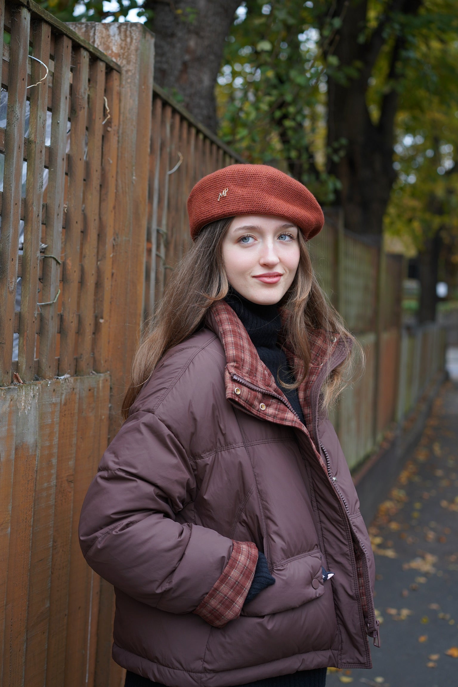Fraser Natural Down Puffer Jacket (Chestnut Brown)