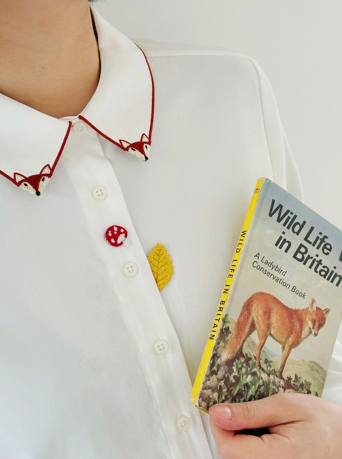 Friendly Fox Collared Shirt