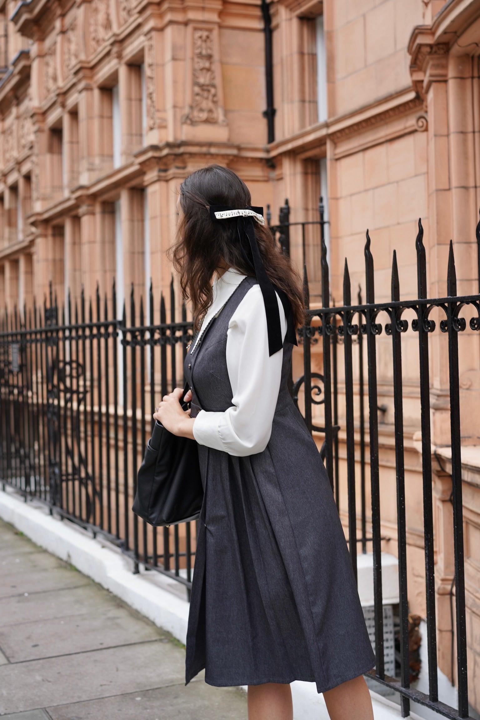 Garthwaite Academia Pinafore Dress