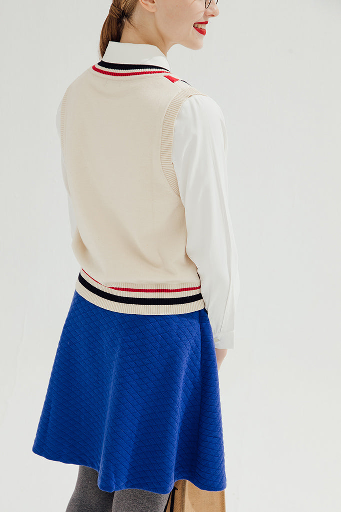 Waterloo Sunset Skirt (Royal Blue)