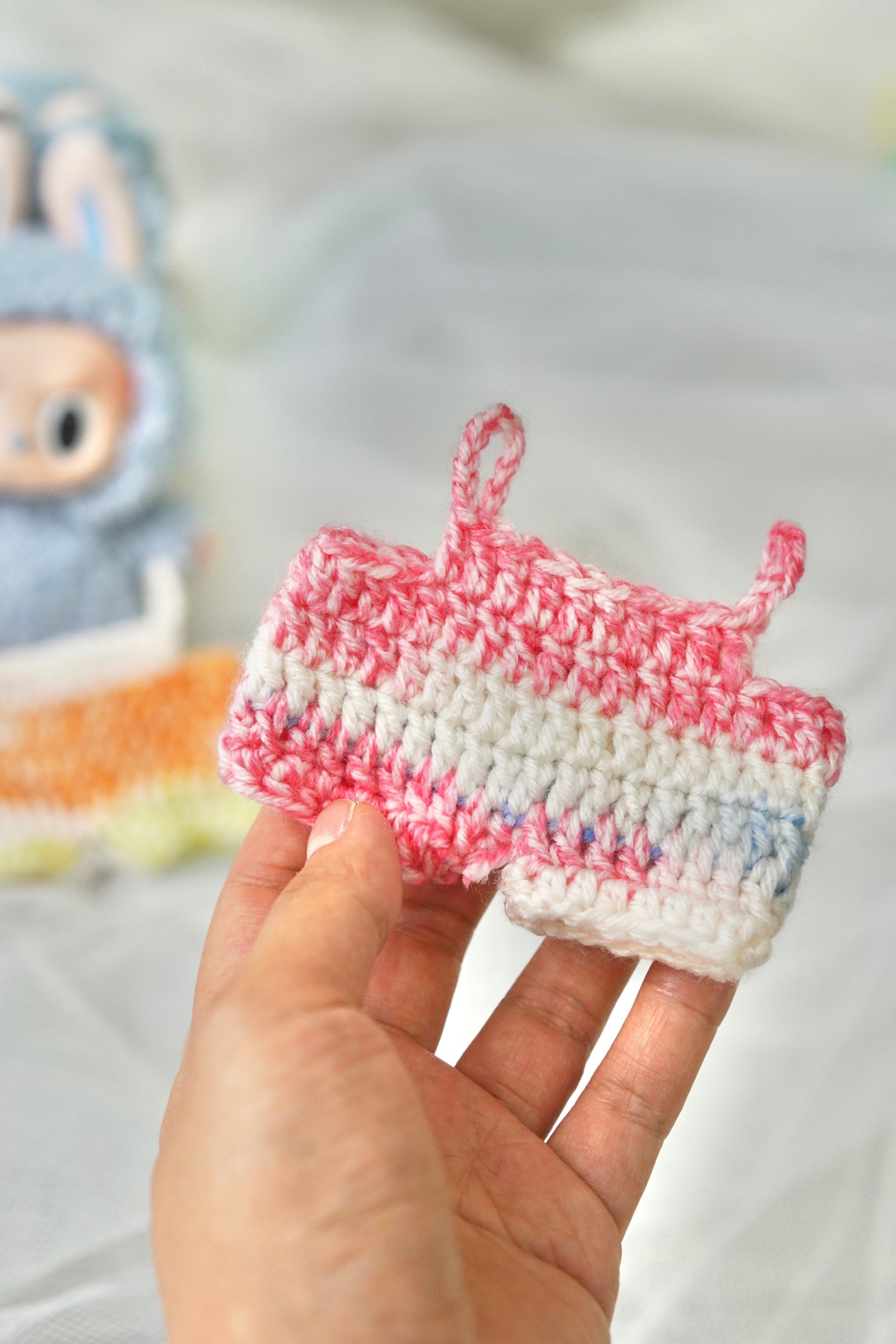 Handmade Rainbow Dungarees