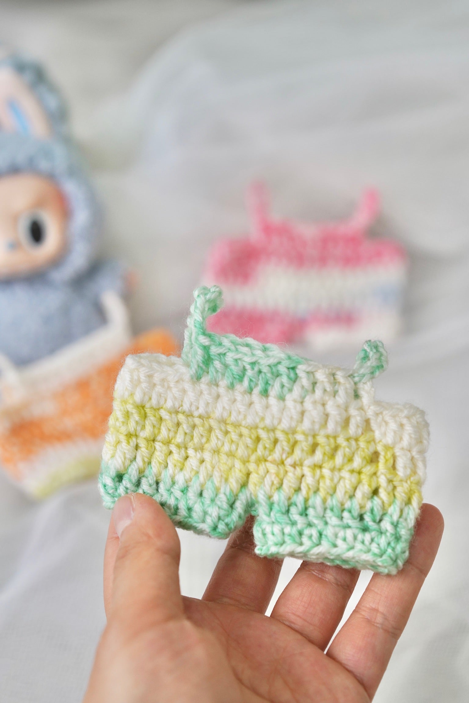 Handmade Rainbow Dungarees