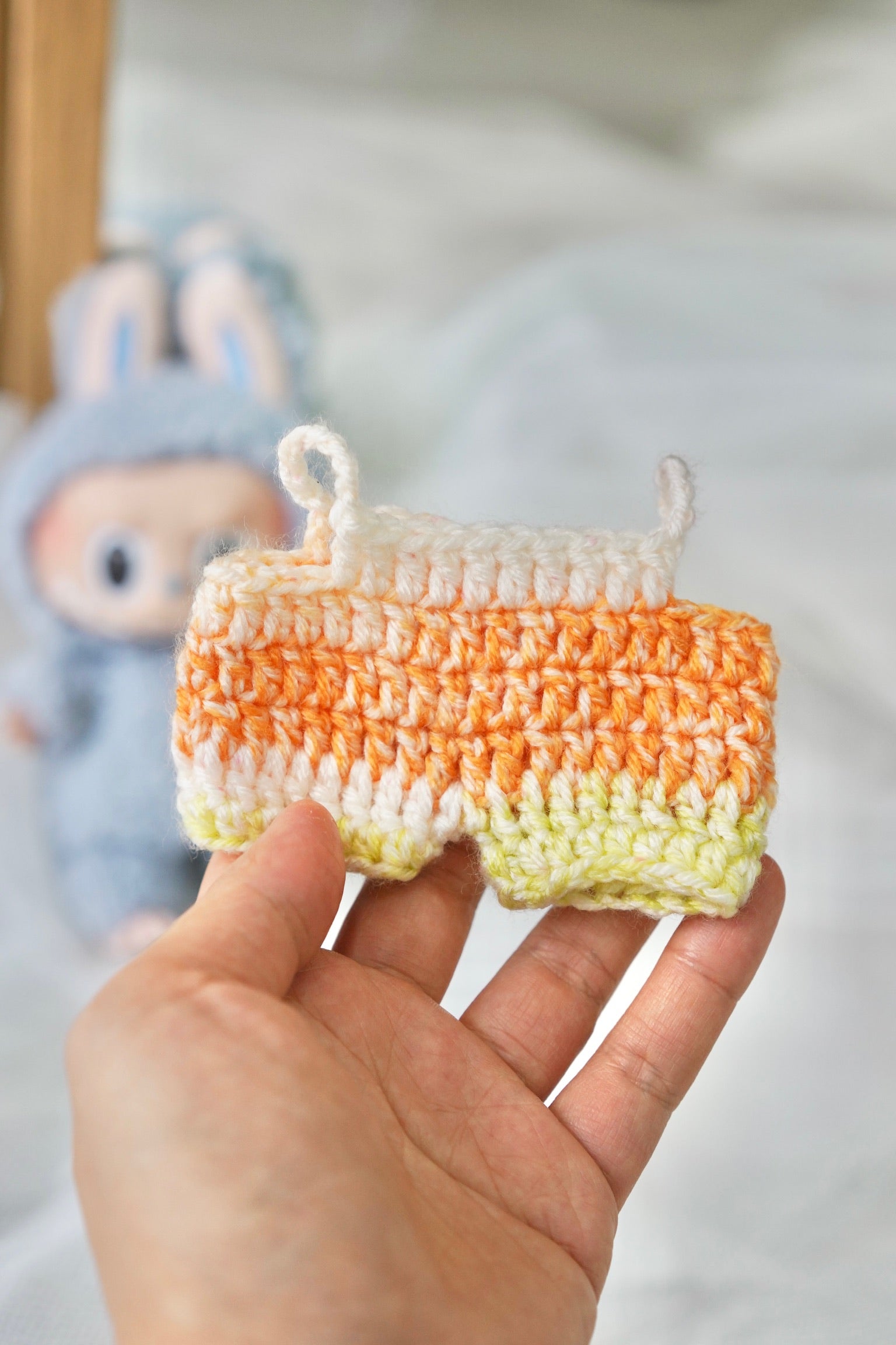 Handmade Rainbow Dungarees