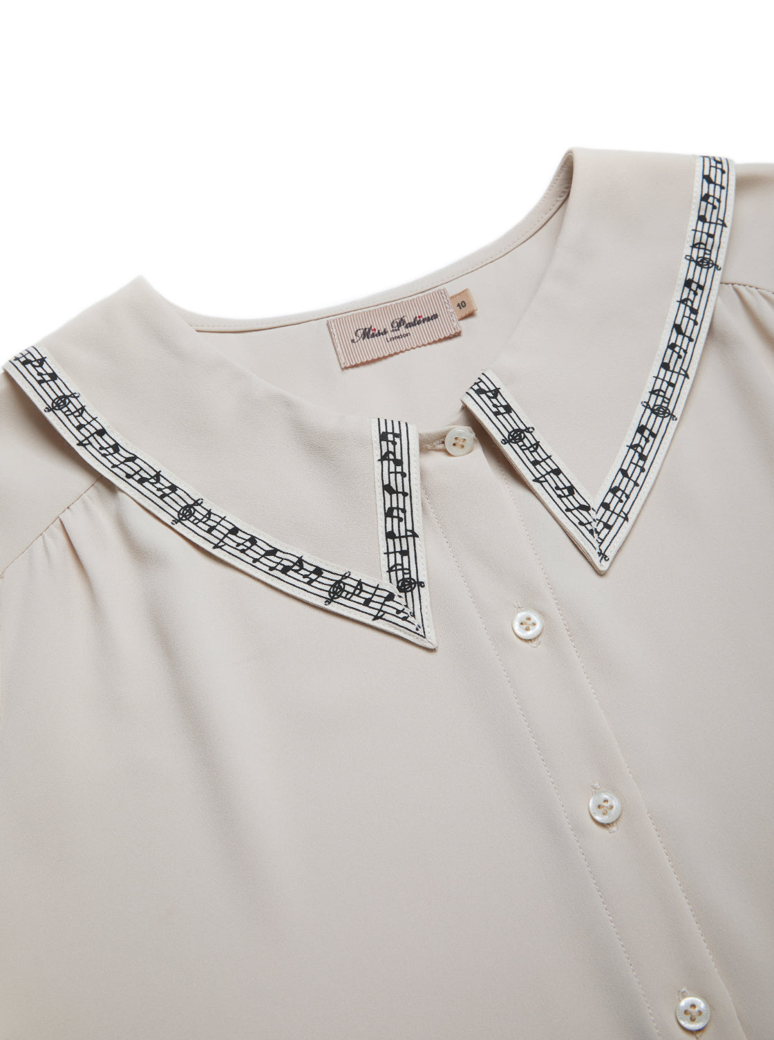Harmony Blouse (Pale Beige)