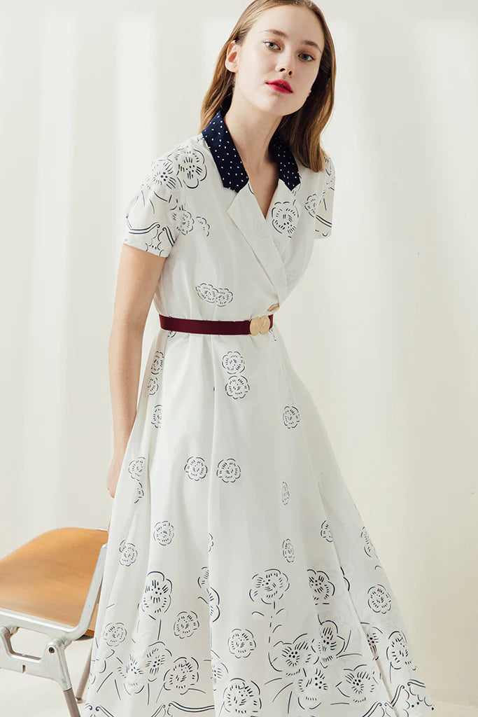 Feline Mintage Belt  (Red)