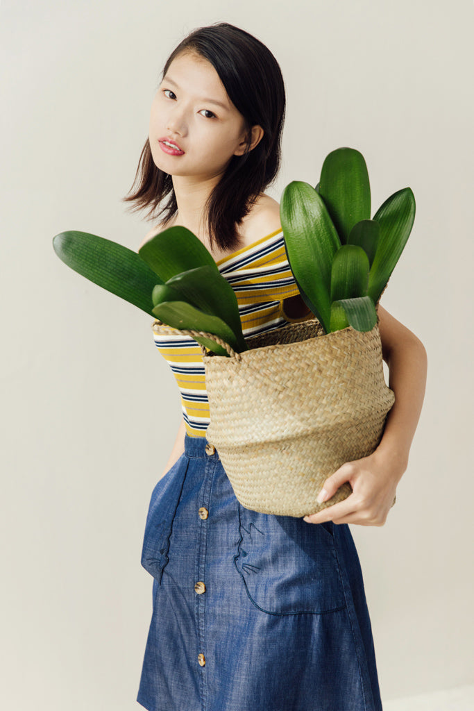 Badot Top (Canary Stripe)