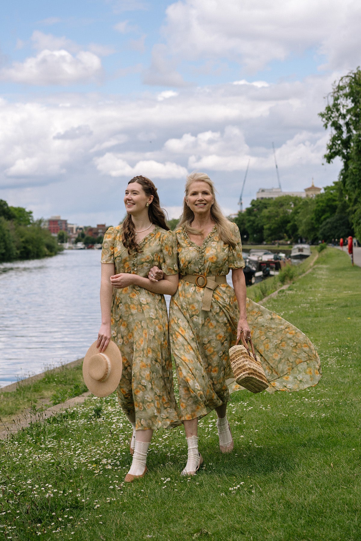 Taylor愛用ブランド♪Marigold Monet Dress*プリントワンピース Marigold Monet Dress – Miss Patina