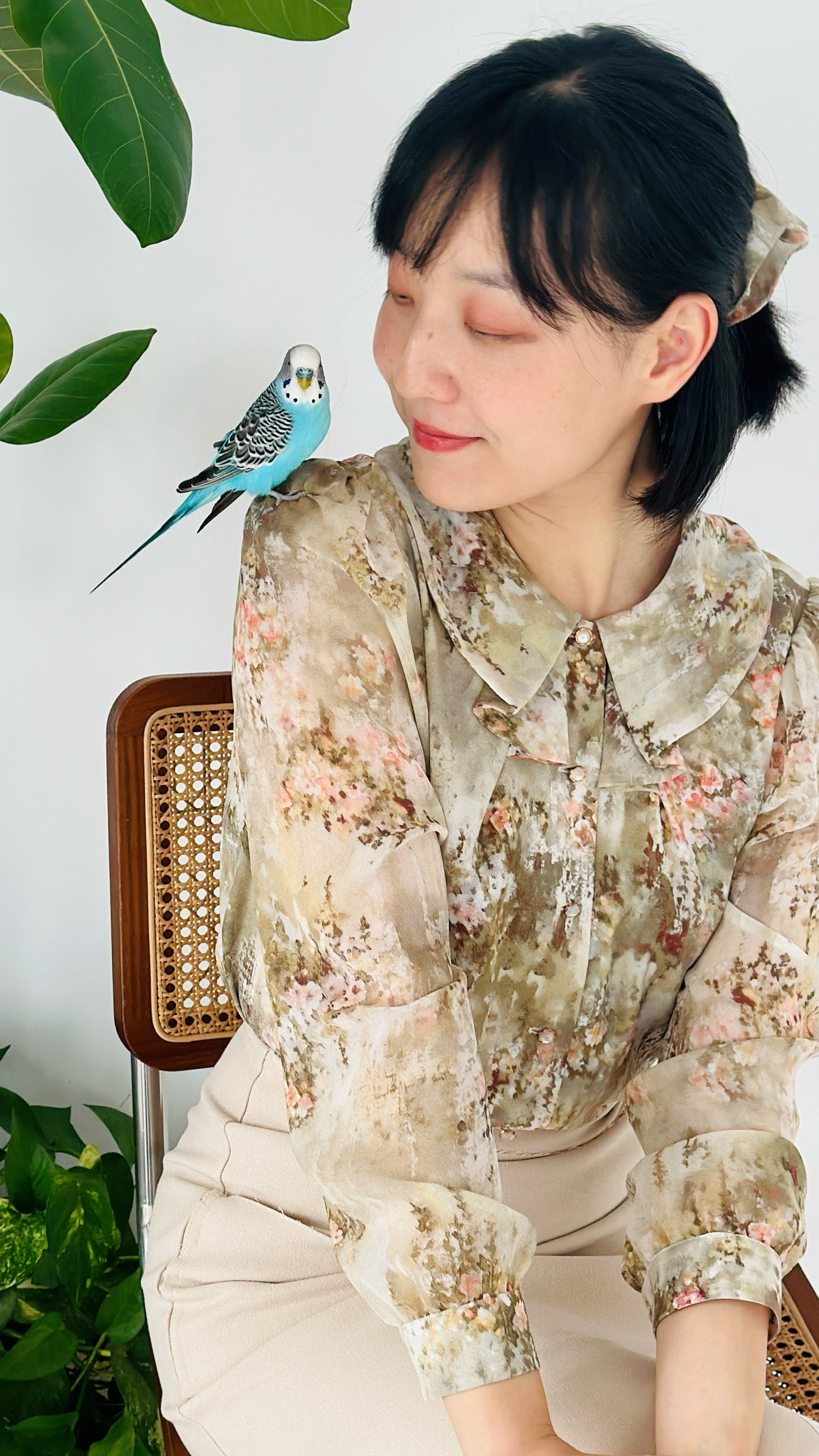 Monet Painting Blouse
