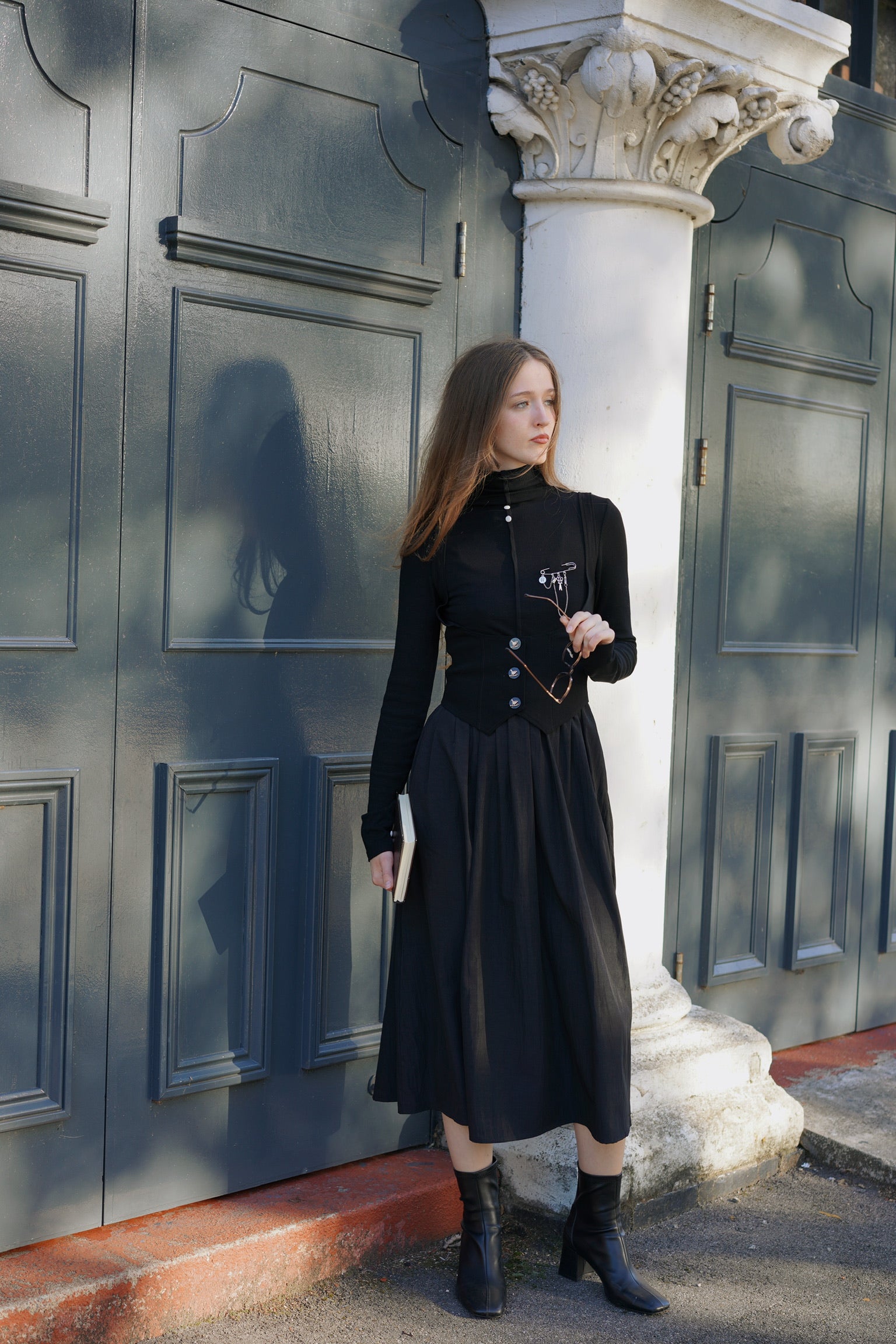 Morticia Corset Waistcoat