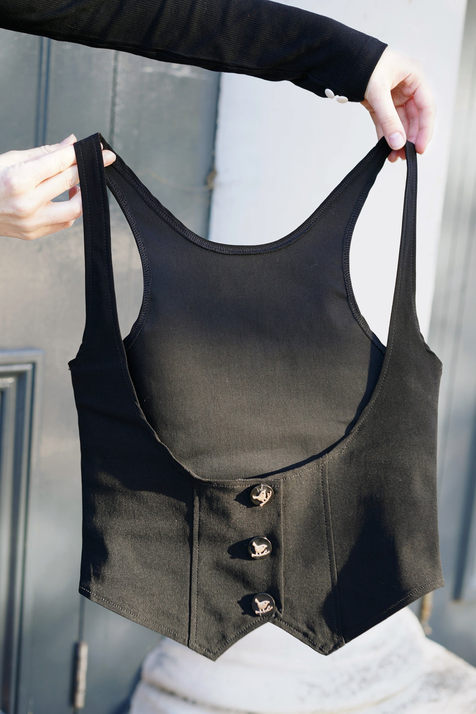 Morticia Corset Waistcoat