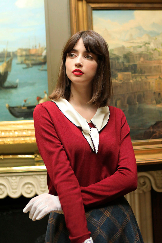 Noir Jumper (Wine)