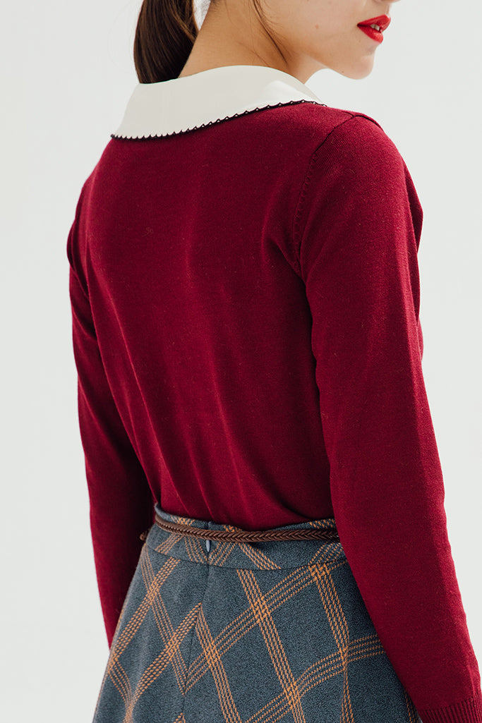Noir Jumper (Wine)