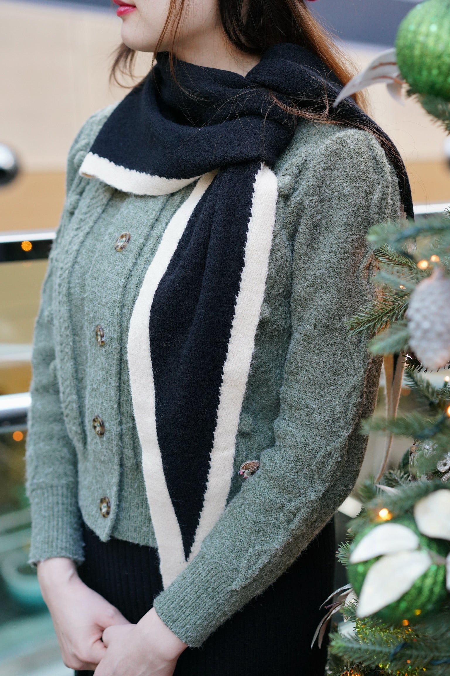 Clive Bell Cardigan (Moss)