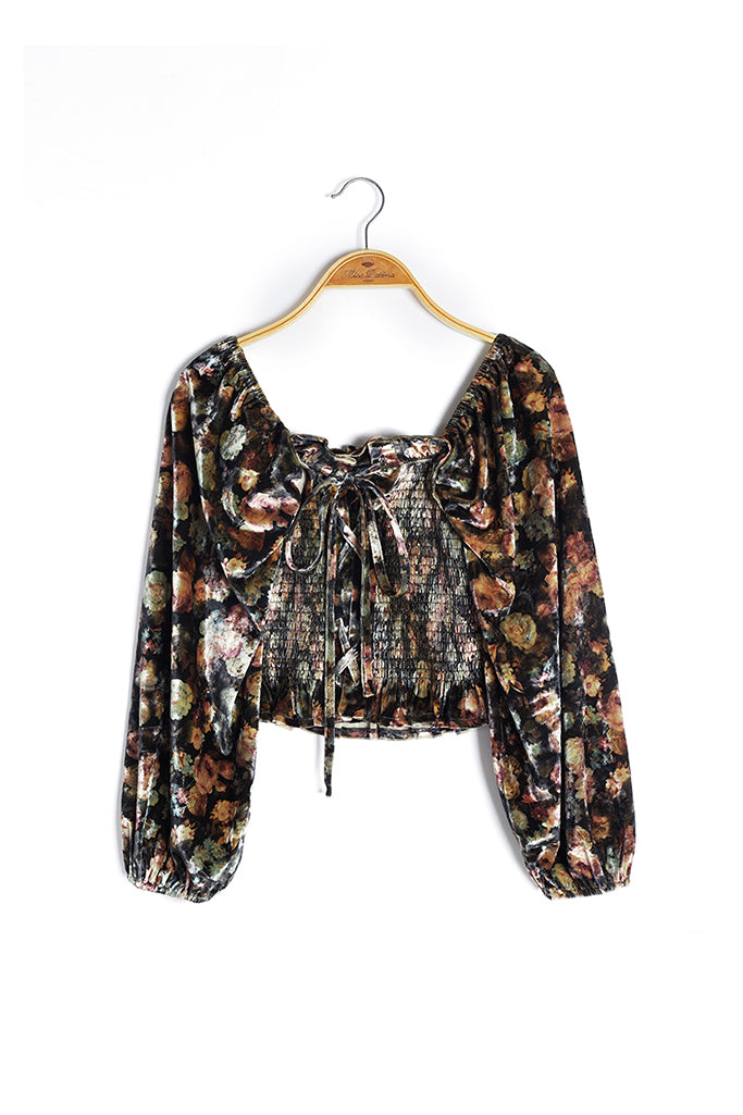 Ophelia Velour Top