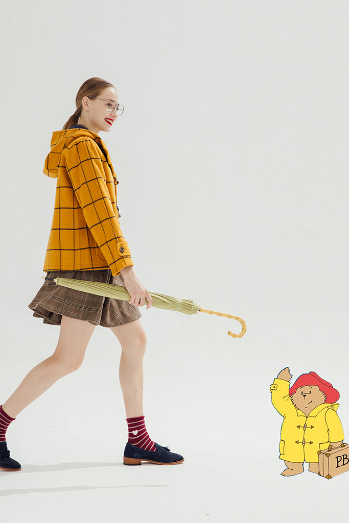 Paddington Wool Duffle Coat (Mustard)[Limited Edition] – Miss Patina