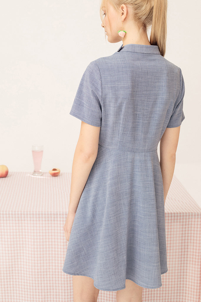 Peach Kitty Dress