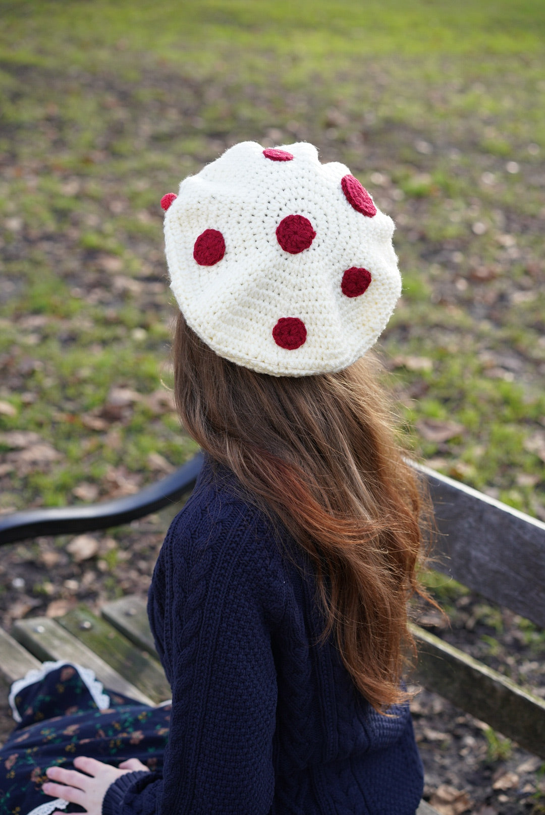 Handmade Strawberry Cake Hat