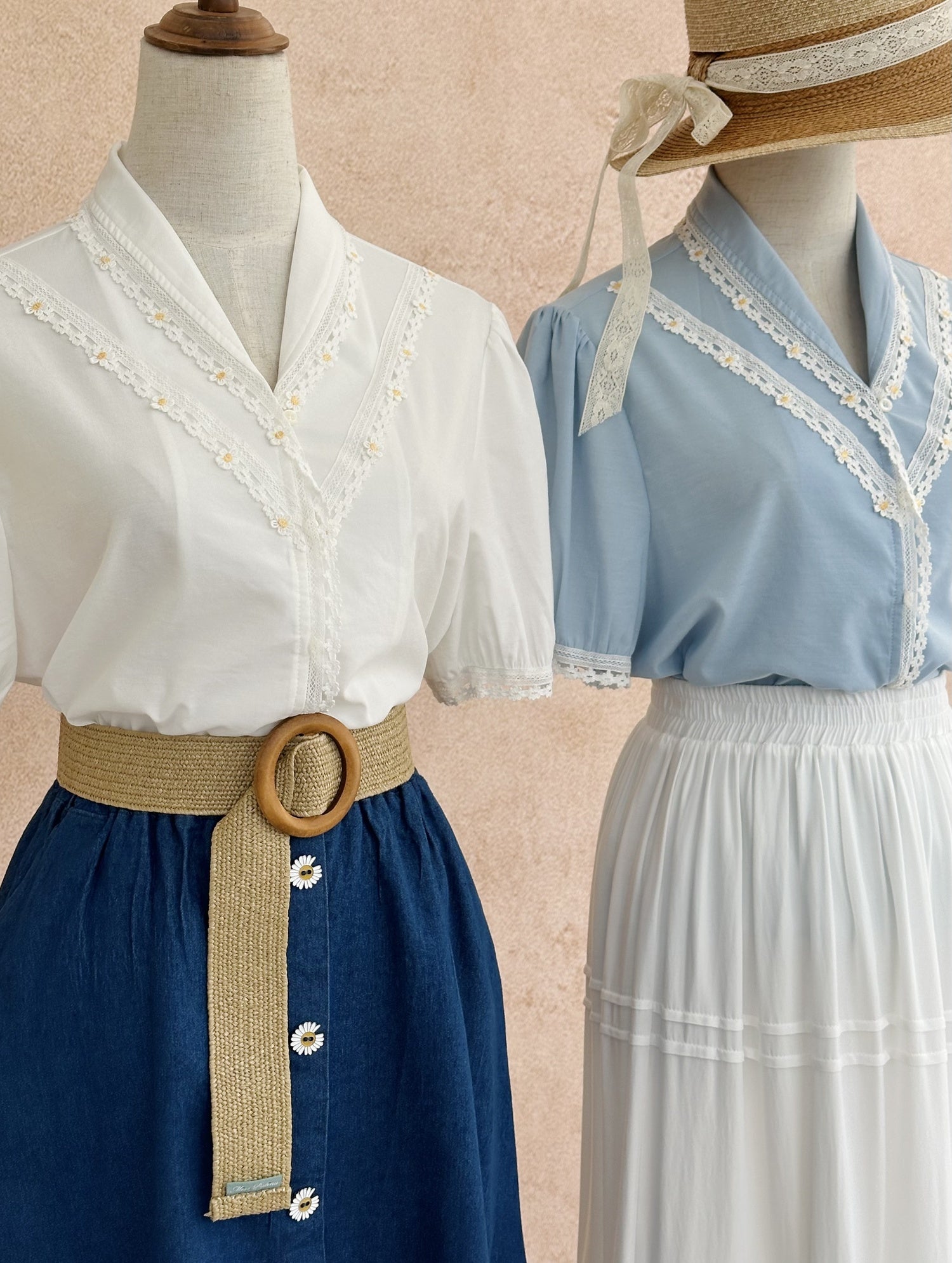 Prairie Daisy Shirt (Blue)