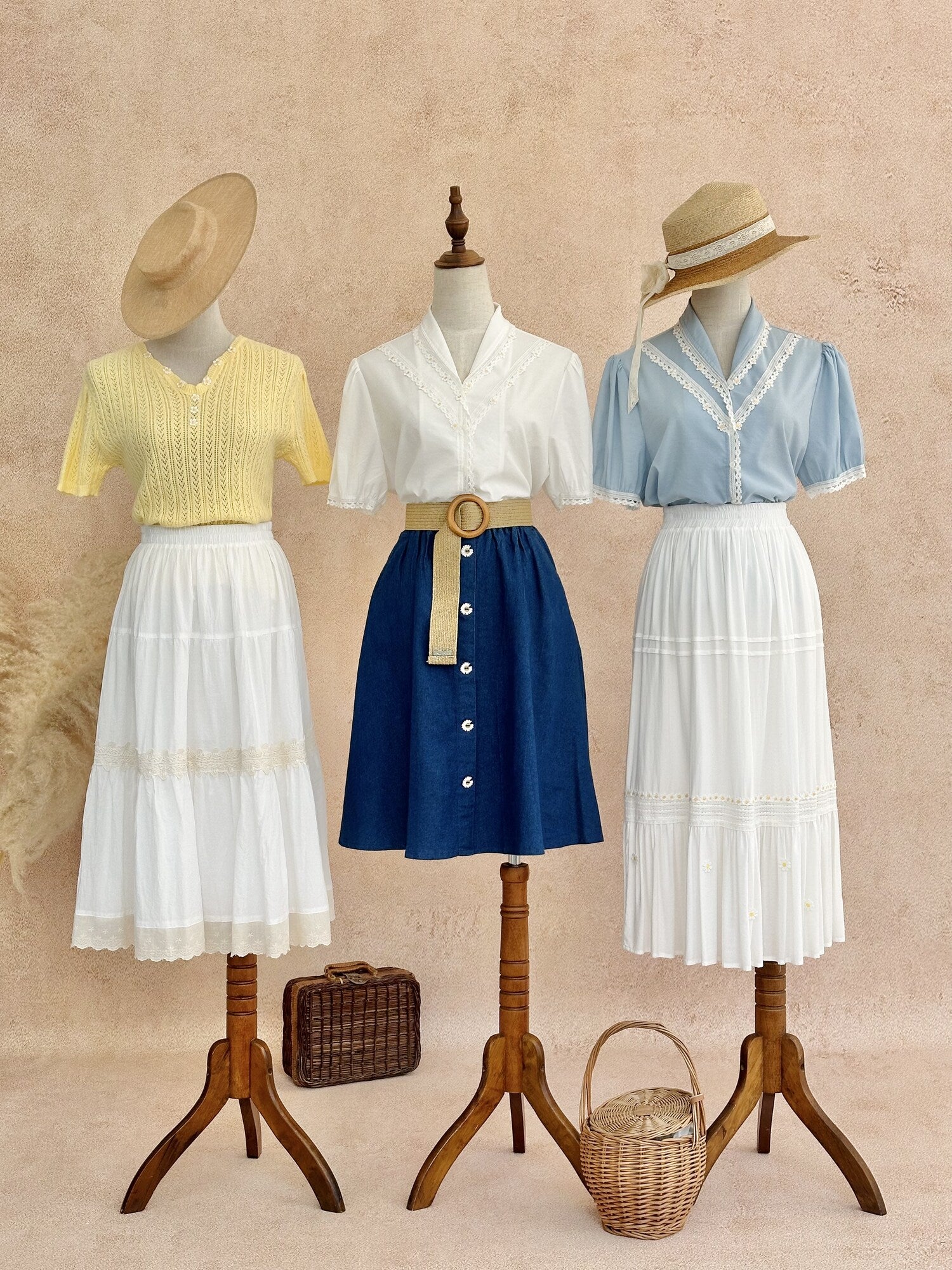 Prairie Daisy Shirt (Blue)
