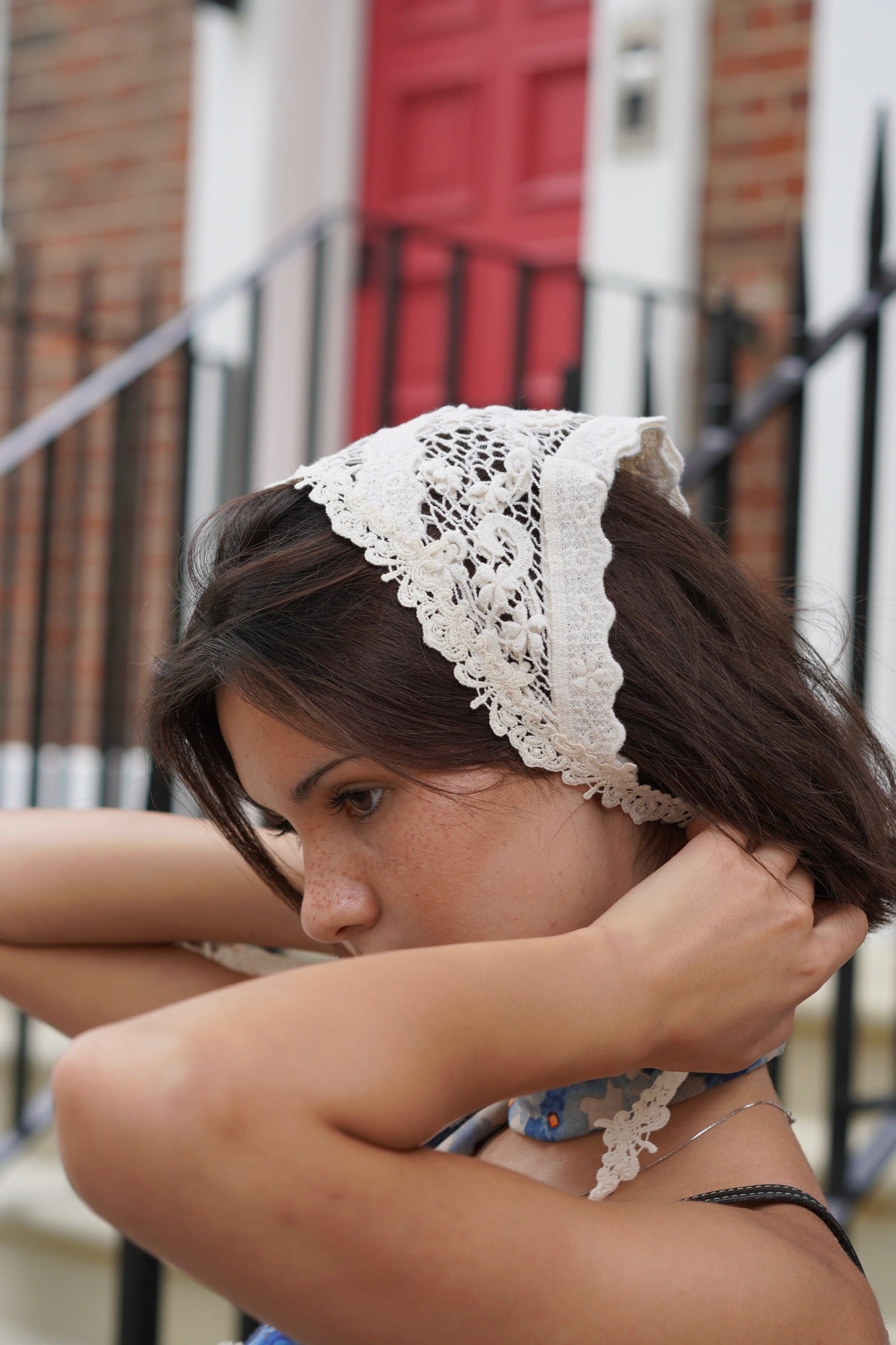 Prairie Lace cotton Headband