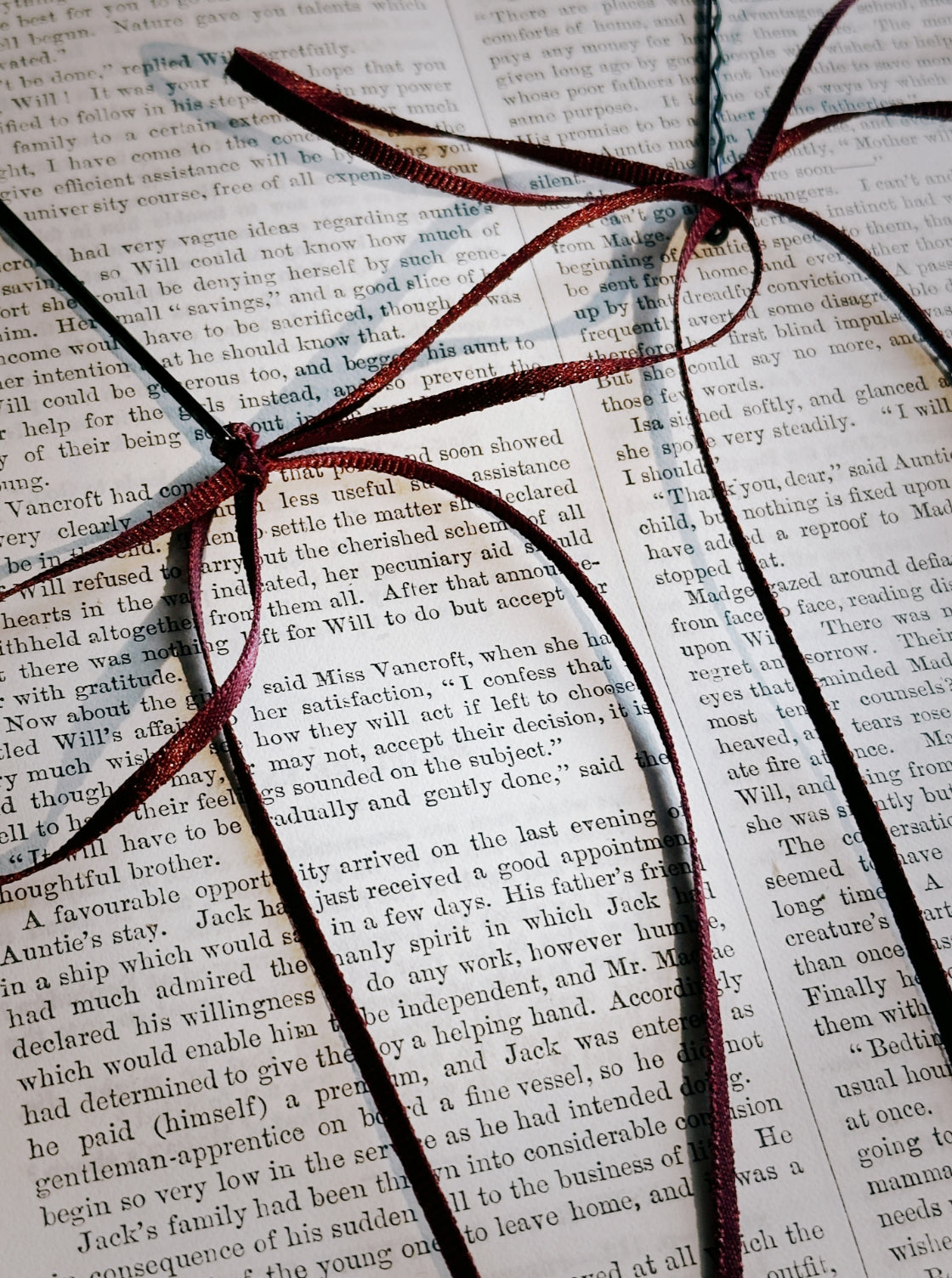 Ribbon Bow Hair Grip Set