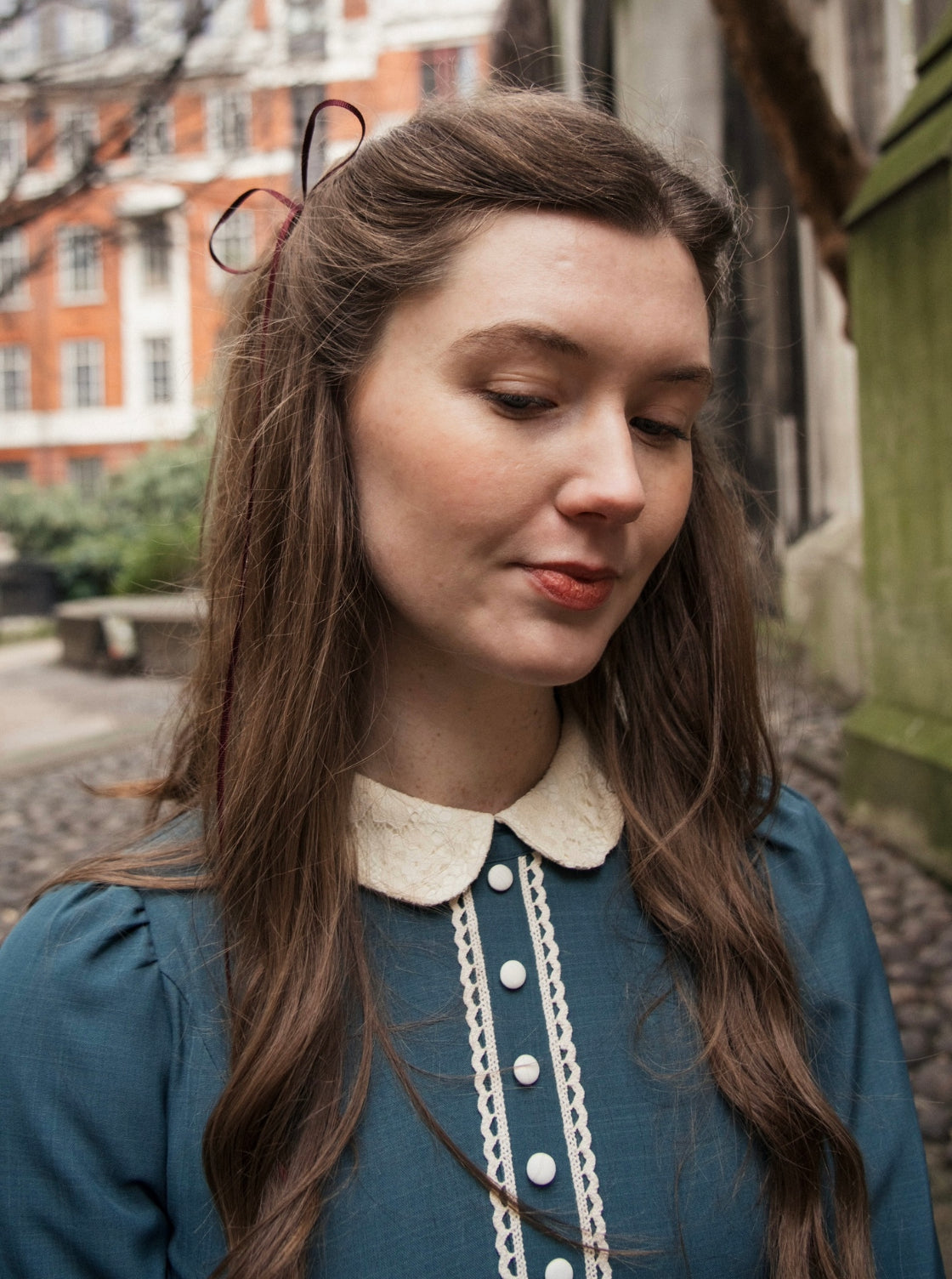 Ribbon Bow Hair Grip Set