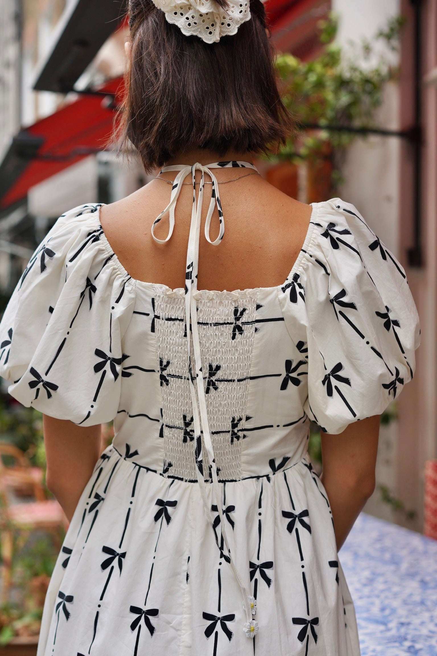 Riviera Ribbons Midi Dress