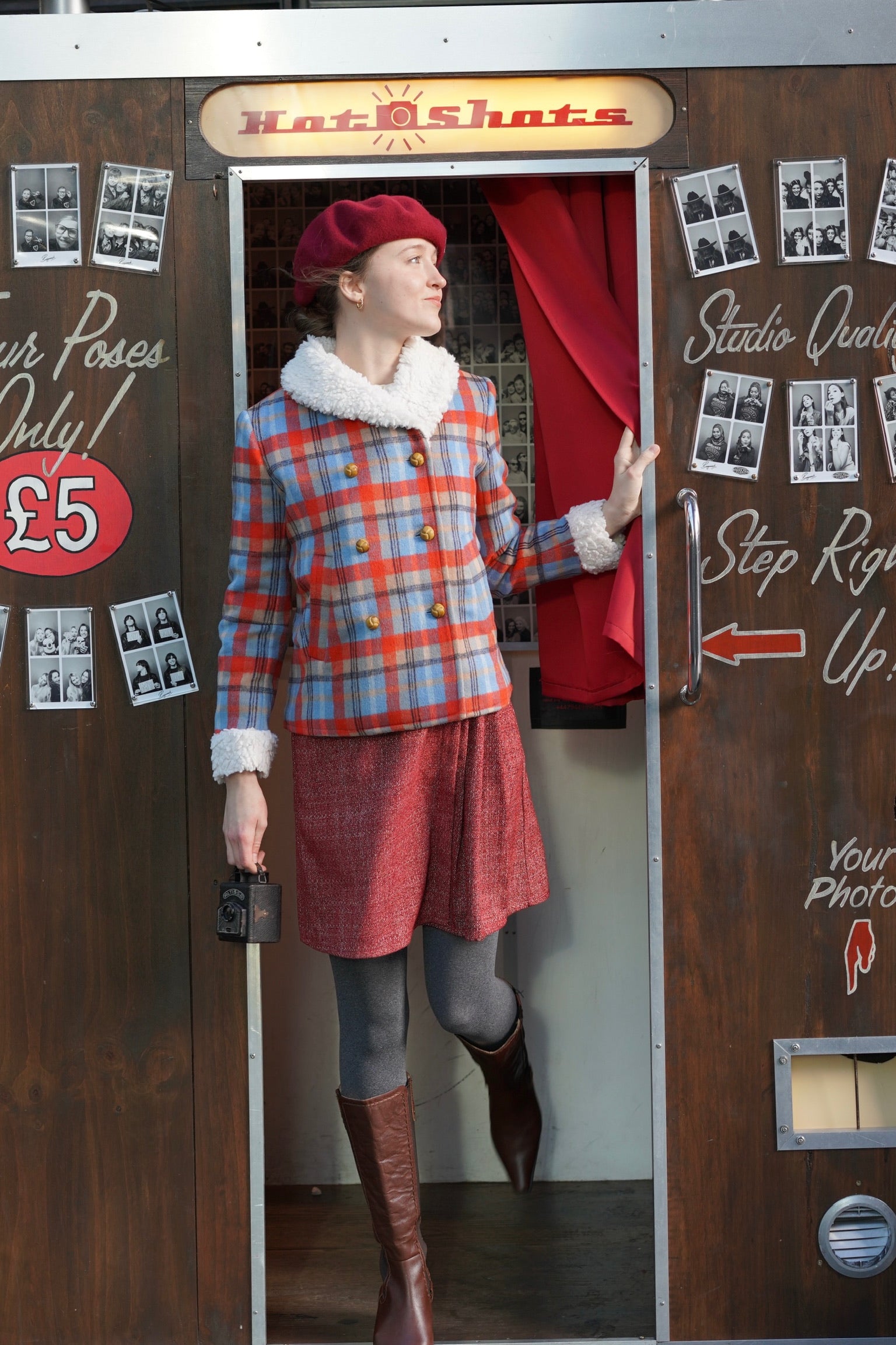 Ruby Coat (Check)